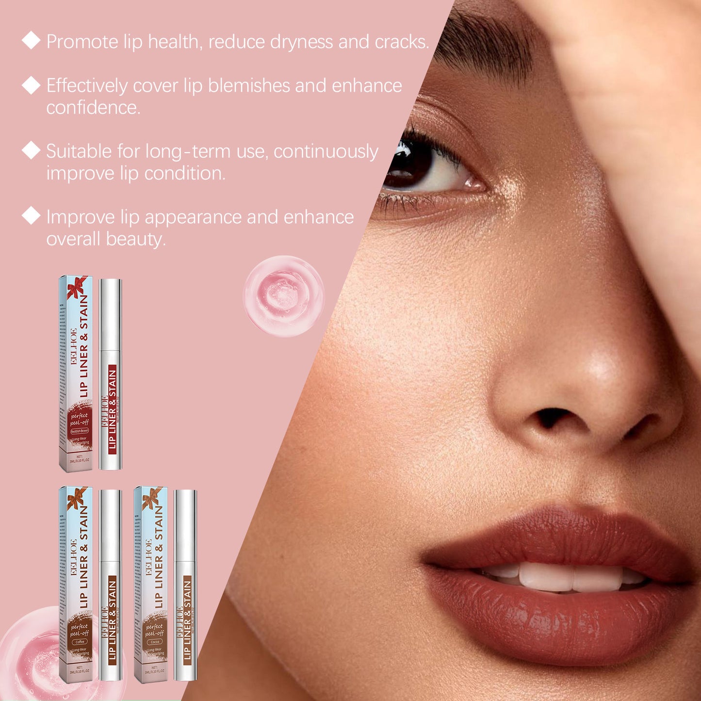 Lip Liner Peel Off Tattoo